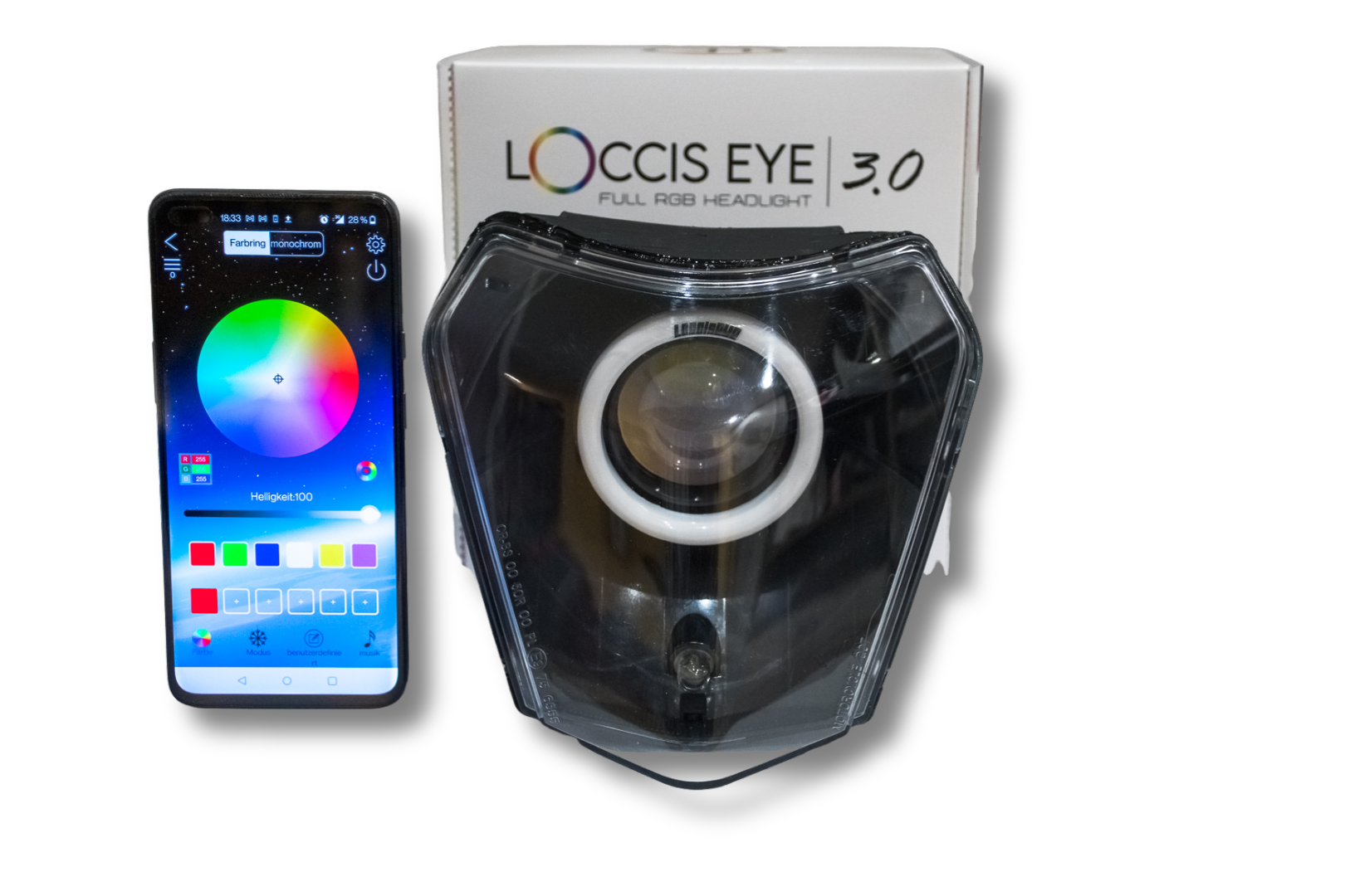 EYE ANGELS LOCCI’S LED KTM 3.0 - 4T (TUTTI) / 2T (INIEZIONE)