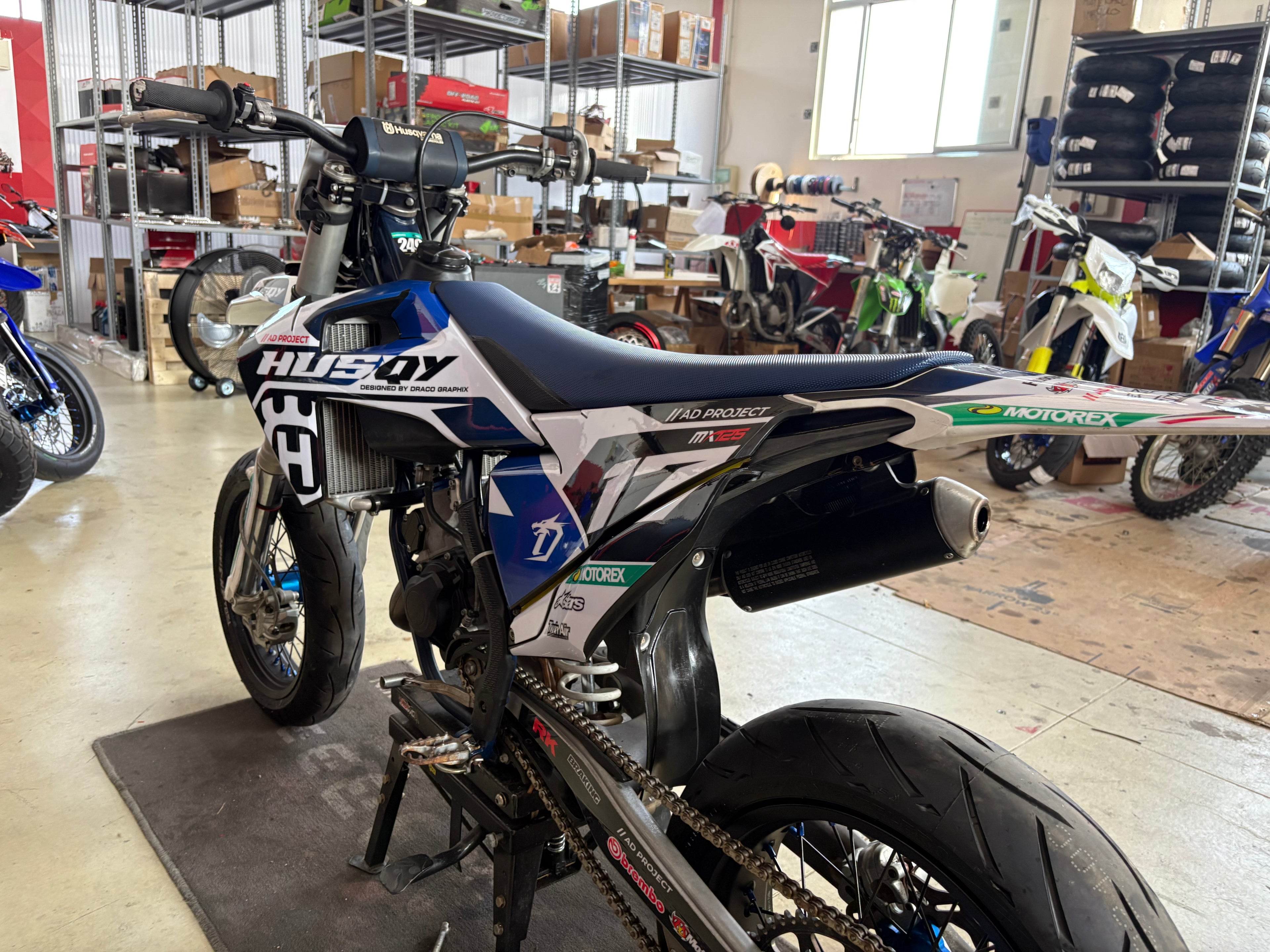 Husqvarna TC 125 Motard tripla omologazione